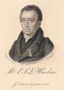 Samuel Iperuszoon Wiselius in 1815 door H. Caspari
